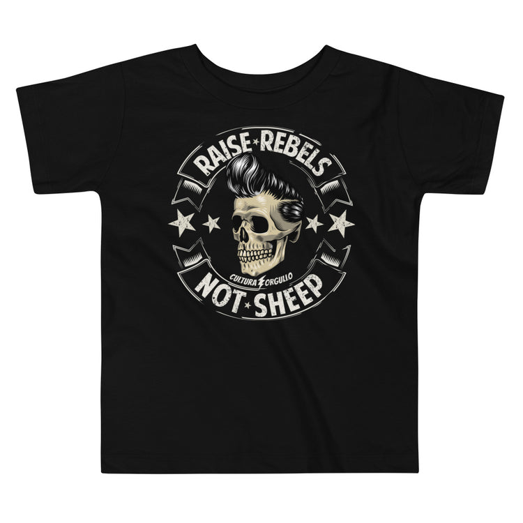 Raise Rebels Not Sheep Toddler T-Shirt