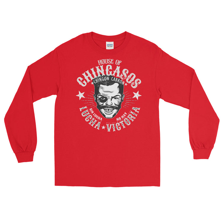 Vintage House Of Chingasos Lucha Victoria Long-Sleeve T-Shirt