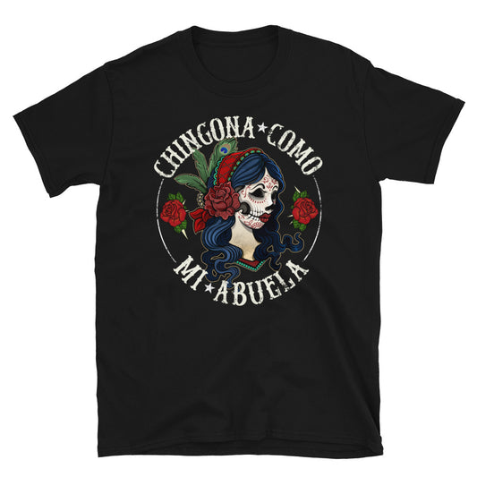 UNISEX Chingona Como Mi Abuela Ladie's Vintage T-Shirt