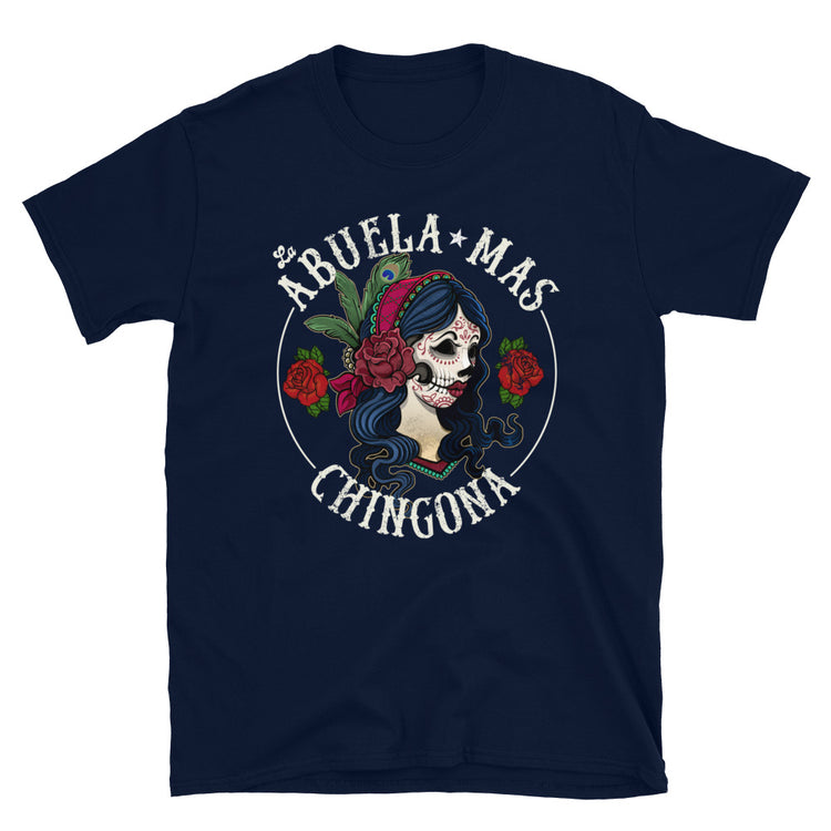 La Abuela Mas Chingona Grandmother T-Shirt