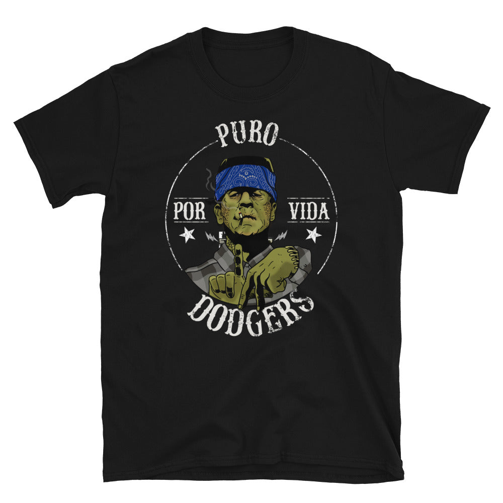 Puro Dodgers Chingon Frankie OG T-Shirt – House Of Chingasos