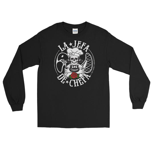 La Jefa De Chefa OG Chingona Long Sleeve T-Shirt