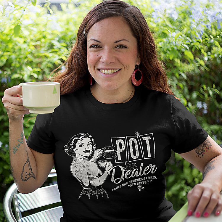 Premium Pot Dealer Coffee Lovers Unisex T-shirt