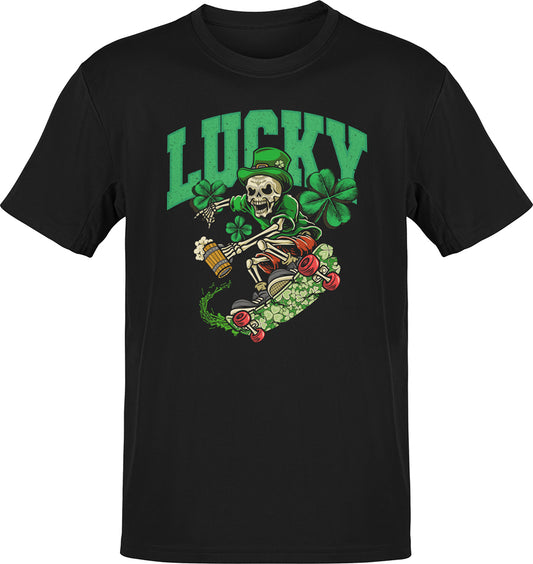 Premium Lucky Skater St. Paddy's Old School Tee