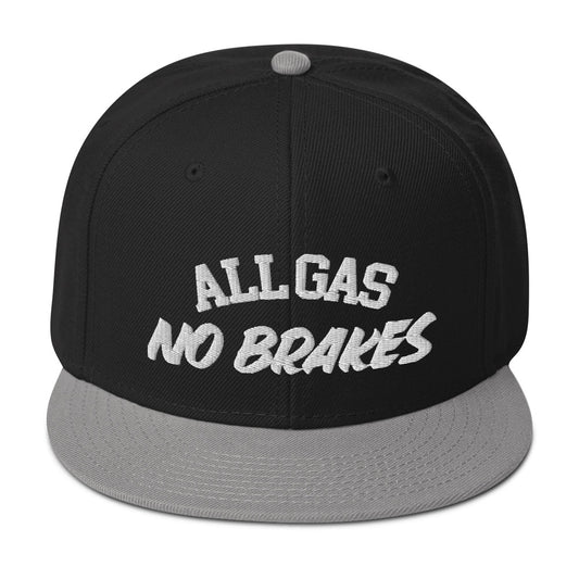 All Gas No Brakes Greaser Snapback