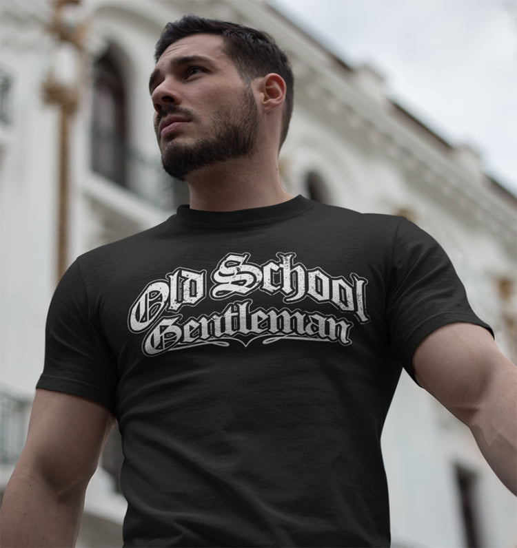 Old School Gentleman Vintage T-Shirt
