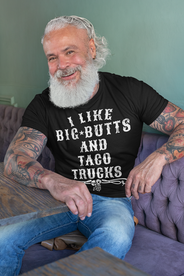 Big Butts And Taco Trucks Vintage GreaserT-Shirt
