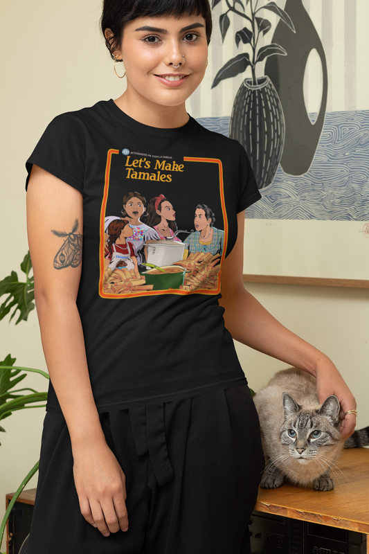 Let's Make Tamales! Ladie's Cut T-Shirt