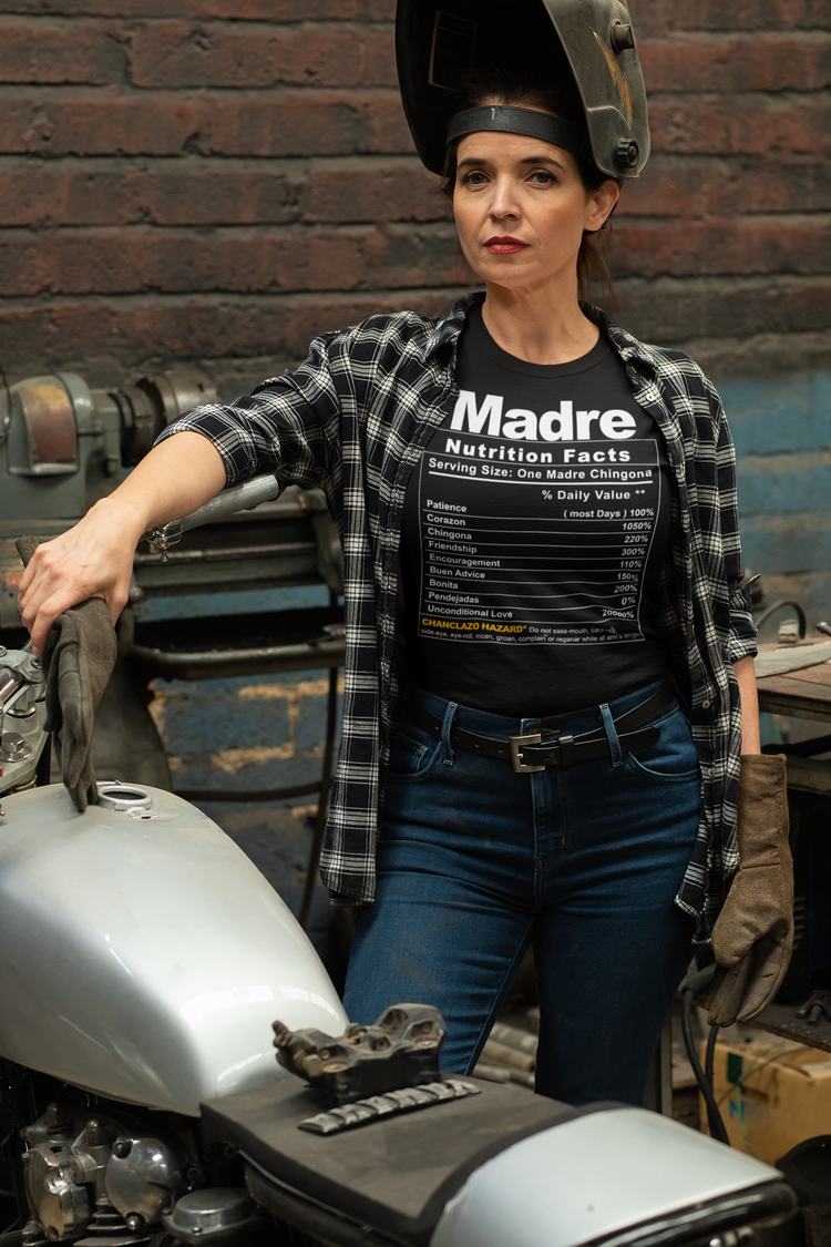 Madre Nutrition Facts Unisex T-Shirt