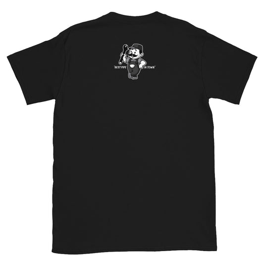 Sancho Plumbing Co. Vintage Greaser T-Shirt /  Front & Back Print