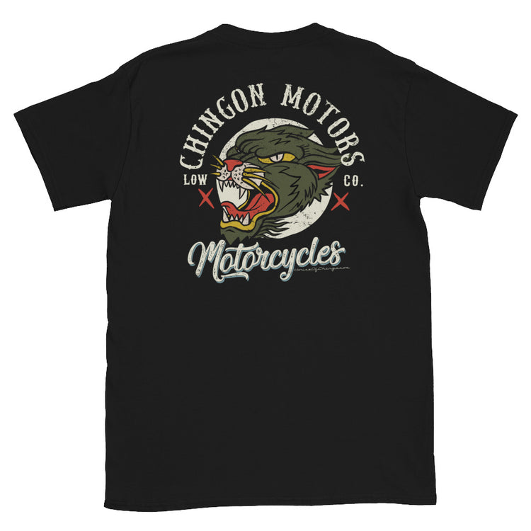 Chingon Motors Vintage T-Shirt ( Back Print)