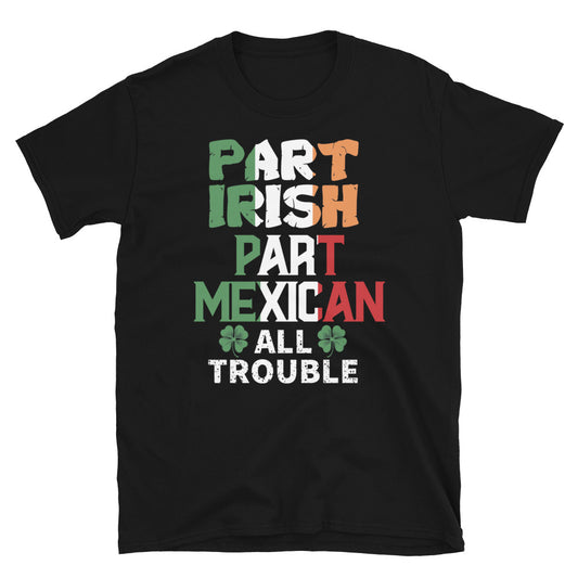 Part Irish Part Mexican St. Patrick's Day T-Shirt