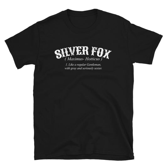 Silver Fox ( Maximus-Hotticus ) Endangered Species T-Shirt