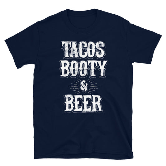 Tacos Booty And Beer Grillling T-Shirt