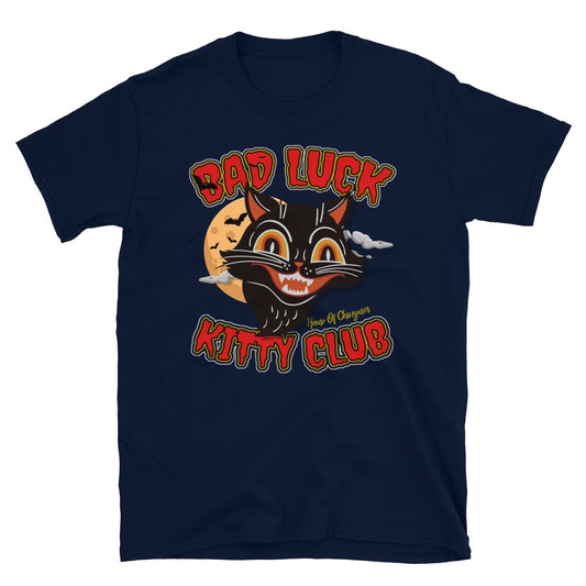Bad Luck Kitty Unisex Halloween T-Shirt