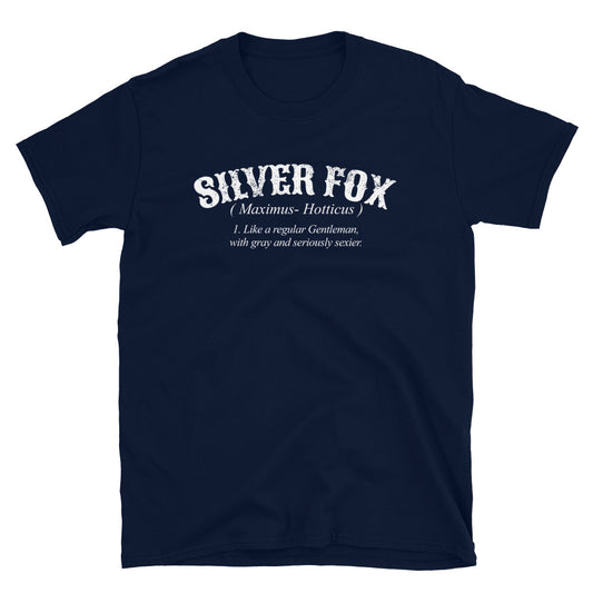 Silver Fox ( Maximus-Hotticus ) Endangered Species T-Shirt