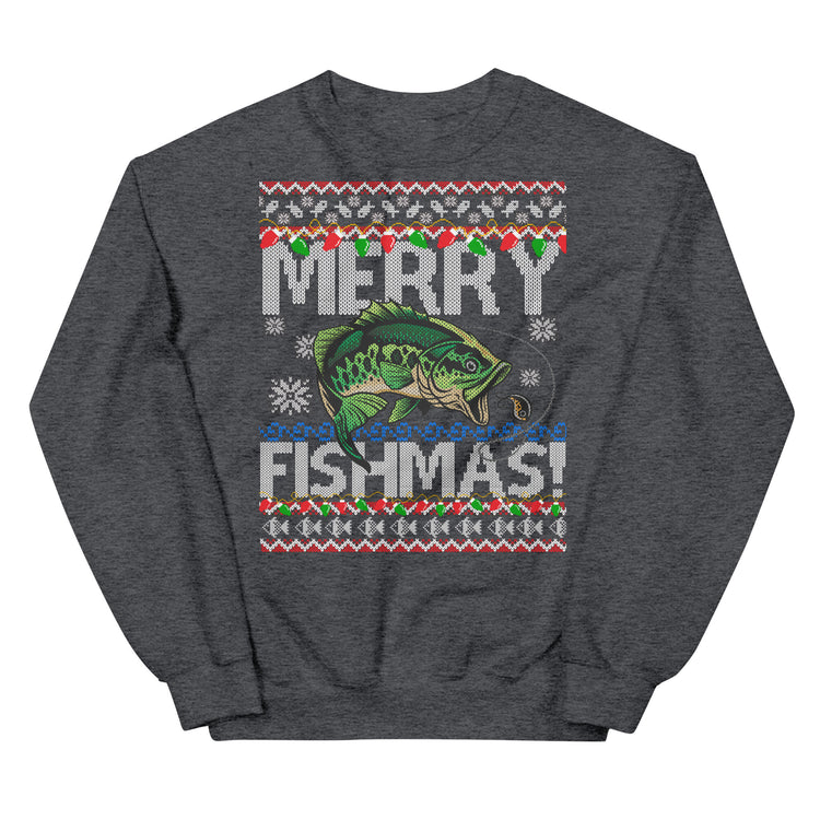 Merry Fishmas OG Ugly Christmas Sweatshirt
