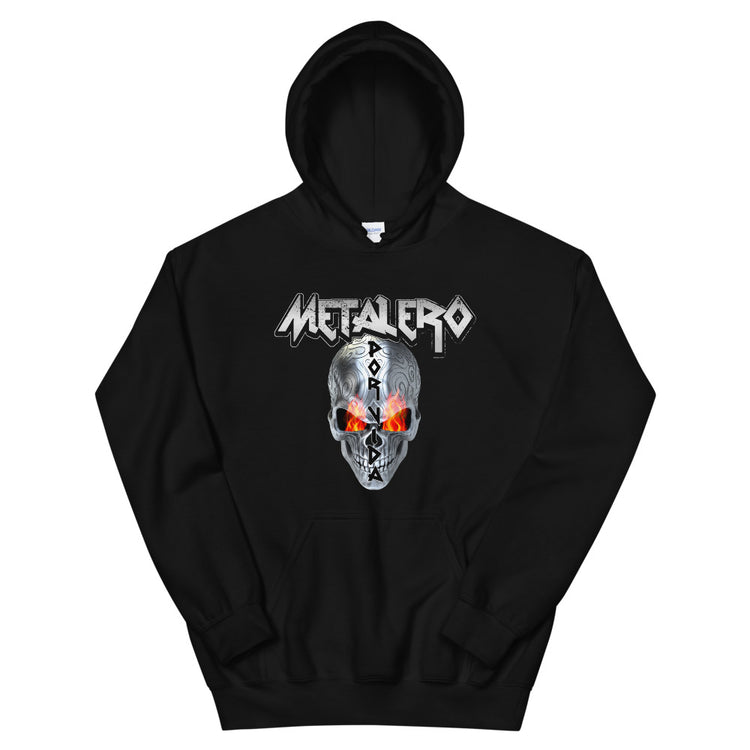 Metalero Por Vida Hoodie