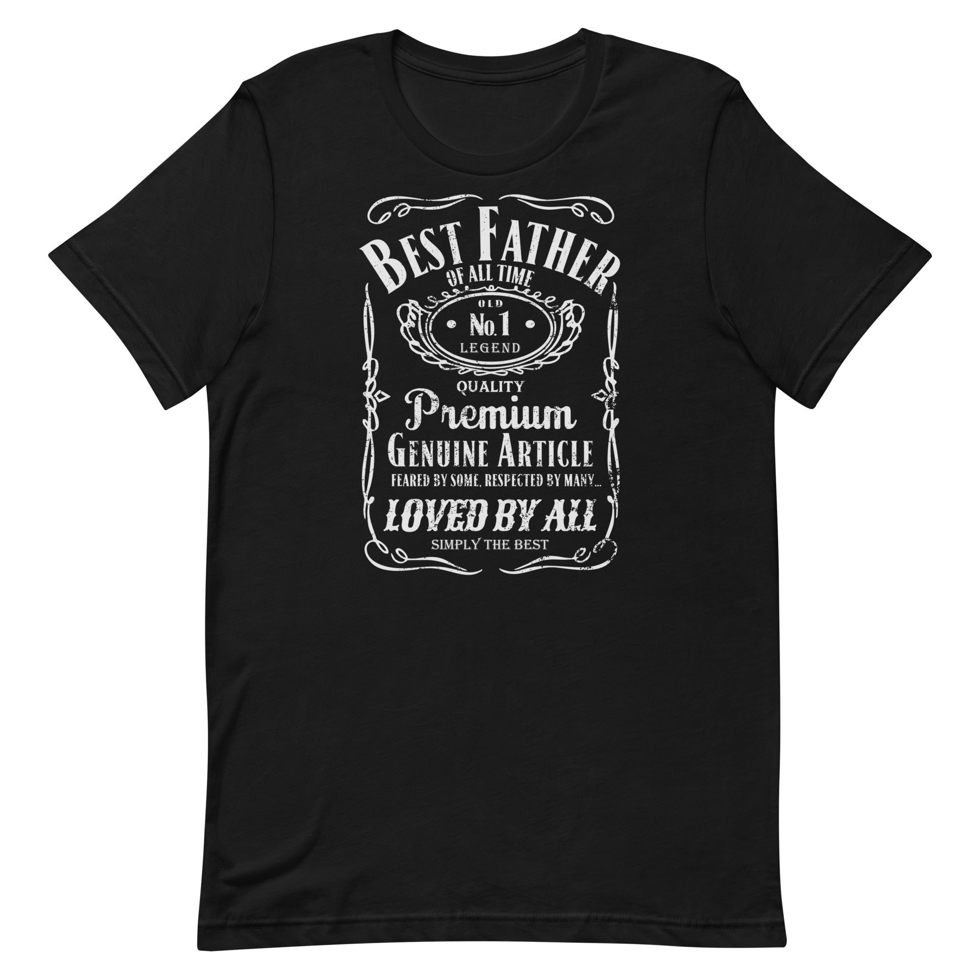 Premium - Best Father Ever Whiskey t-shirt – House Of Chingasos