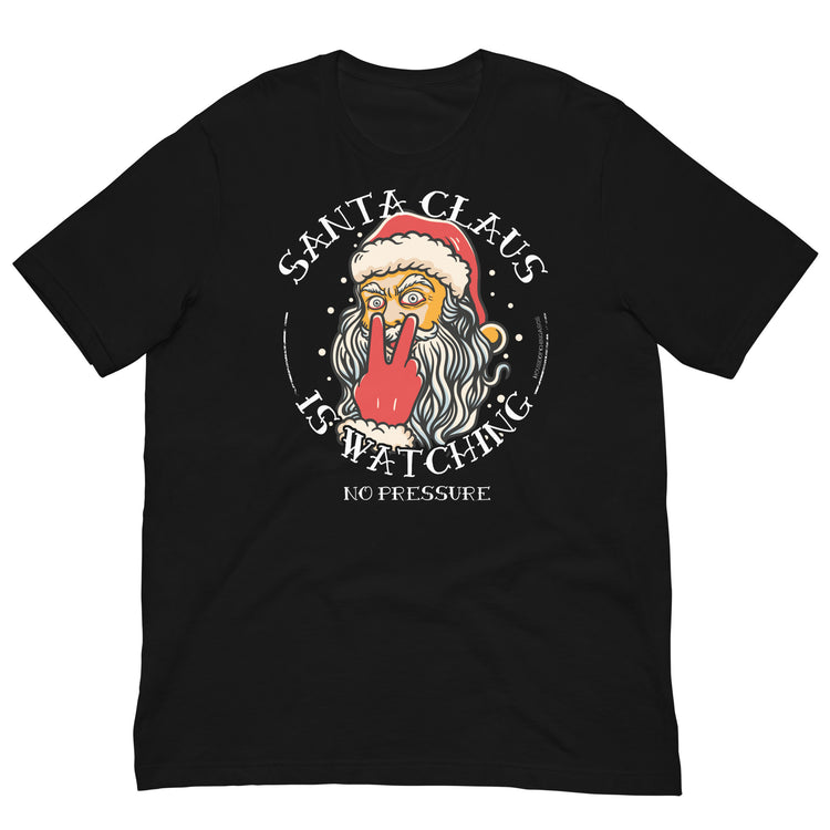 Premium Santa Is Watching T-shirt