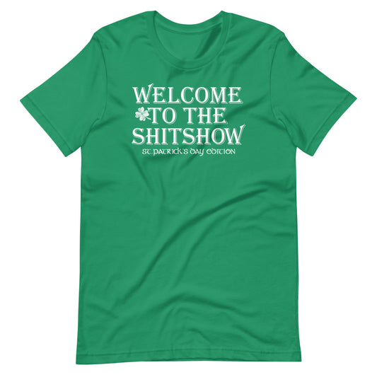 Premium Welcome To The Shit Show St. Patrick's Day Premium T-Shirt